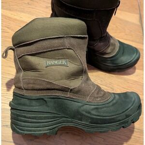Ranger Winter Boots Removable Thermal Insoles Duck Boots Men's Sz 14 Front Zip